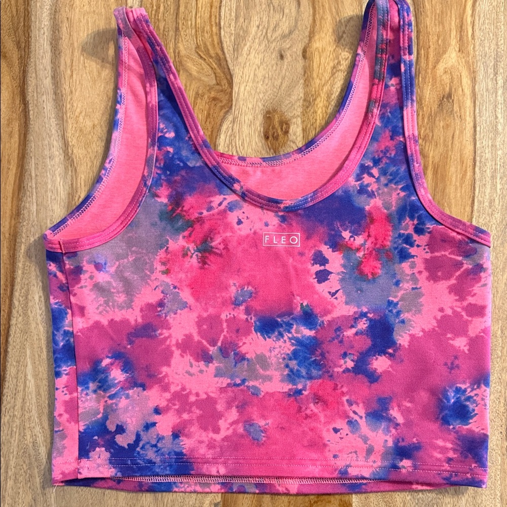 Fleo Vibrant Pink and Purple Tank